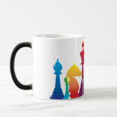 Colorful Chess-Mok Magische Mok (Links)