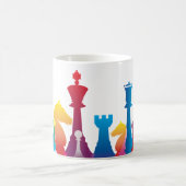 Colorful Chess-Mok Magische Mok (Center)