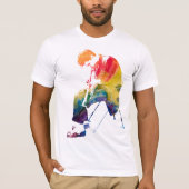 colorful chet baker t-shirt (Voorkant)