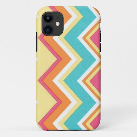 Colorful Chevron iPhone 5 Hoesje (Achterkant)