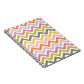 Colorful Chevron-laptop Notitieboek (Rechterzijde)