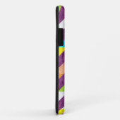 Colorful Chevron Leather Case-Mate iPhone Case (Achterkant/rechts)