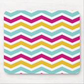 Colorful Chevron Muismat (Voorkant)