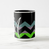 Colorful Chevron Stripes Pattern #6 Mok (Midden)