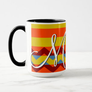 Colorful Chevron Stripes Pattern #8 Mok