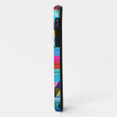 Colorful Chevron Stripes Wood Case-Mate iPhone Case (Achterkant/links)