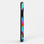 Colorful Chevron Stripes Wood Case-Mate iPhone Case (Achterkant/rechts)