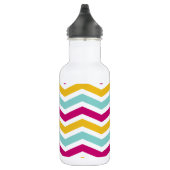 Colorful Chevron Waterfles (Rechts)