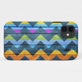 Colorful Chevron Wood Abstract #2 Case-Mate iPhone Case (Achterkant (horizontaal))
