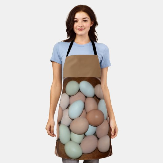 Colorful Chicken Egg Schort (Gedragen)