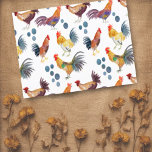 Colorful Chickens & Eggs Waterverf Patroon Briefkaart<br><div class="desc">Geniet van dit griezelige patroon van kippen en eieren op deze kleurrijke kaart. Je kunt je eigen tekst altijd toevoegen. Laat me weten of je iets wilt dat aangepast is. Als je het koopt, bedankt! Ben zeker om een foto op Instagram van het in actie te delen en me te...</div>
