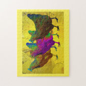 Colorful Chickens Puzzle Legpuzzel (Verticaal)