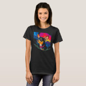 Colorful Chihuahua Dog T-shirt (Voorkant volledig)