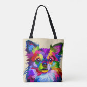 Colorful chihuahua dog - Tas (Achterkant)