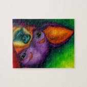 Colorful Chihuahua Legpuzzel (Horizontaal)