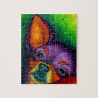 Colorful Chihuahua Legpuzzel