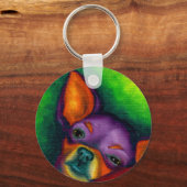 Colorful Chihuahua Sleutelhanger (Voorkant)