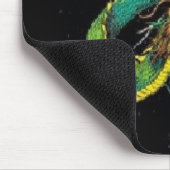 Colorful Chinese Dragon Kanji Mousepad Muismat (Hoek)