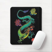 Colorful Chinese Dragon Kanji Mousepad Muismat (Met muis)