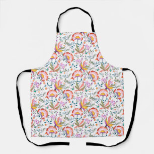Colorful Chintz Apron Schort