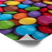 Colorful Chocolate Candy Poster (Hoek)