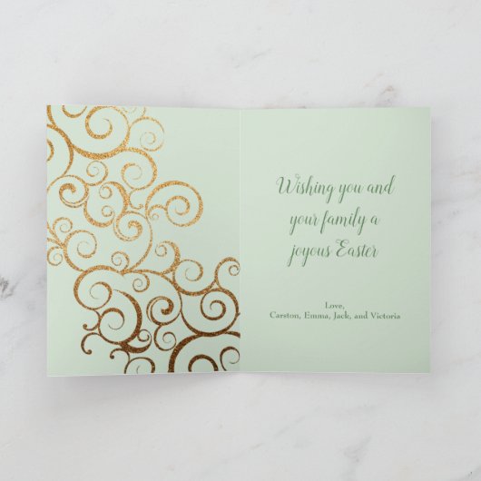 Colorful Chocolate Easter Egg Feestdagen Kaart (Binnen)