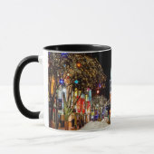 Colorful Christmas Eve Snow City Black Mok (Links)