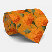 Colorful Christmas Gift For Husband Carnation Flow Stropdas (Opgerold)