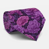 Colorful Christmas Gift For Men Carnation Flower Stropdas (Opgerold)