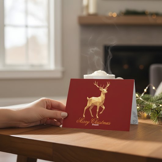 Colorful Christmas Greeting Card for All Styles  Bedankkaart