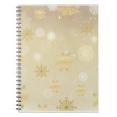 Colorful Christmas Notebook – Festive Winter Desig Notitieboek (Voorkant)