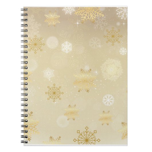 Colorful Christmas Notebook – Festive Winter Desig Notitieboek (Voorkant)