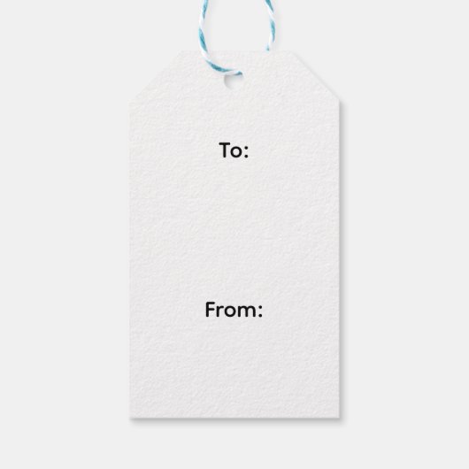 Colorful Christmas Ornaments Cadeaulabel (Achterkant)