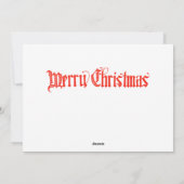 Colorful Christmas Ornaments,  Feestdagenkaart (Achterkant)