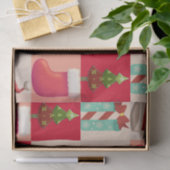 COLORFUL CHRISTMAS PRESENTS SANTA SNOEP TREE TISSUEPAPIER (Geschenk)