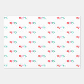 Colorful Christmas wrapping paper (Voorkant)