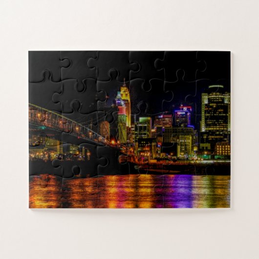 Colorful Cincinnati Legpuzzel (Horizontaal)