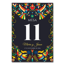 Colorful Cinco de Mayo Fiesta Spanish Wedding Kaart