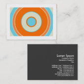 Colorful Circle 03 (Grenzen) Visitekaartje (Voorkant / Achterkant)