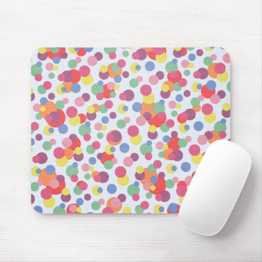 Colorful Circle Collectie Muismat (Met muis)