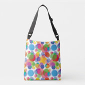 Colorful Circle Patroon Crossbody Tas (Voorkant)