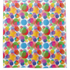Colorful Circle Patroon Douchegordijn