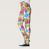 Colorful Circle Patroon Leggings (Links)