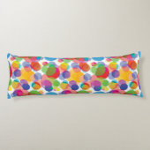 Colorful Circle Patroon Lichaamskussen (Achterkant)