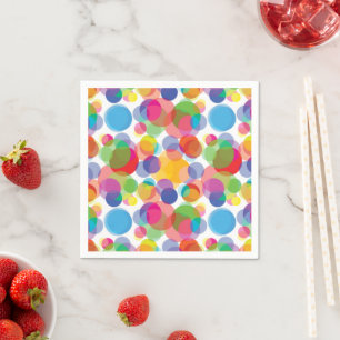 Colorful Circle Patroon Servet