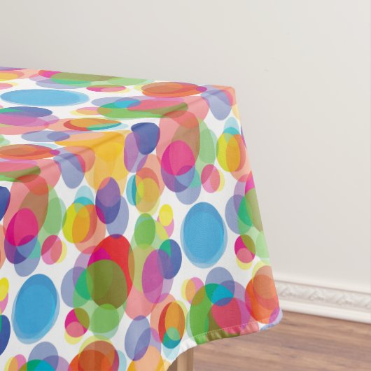 Colorful Circle Patroon Tafelkleed (Voorbeeld)