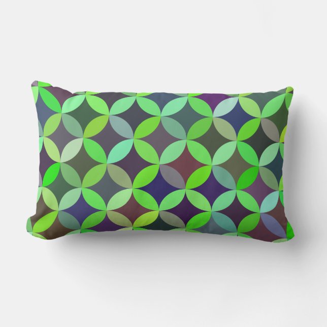 Colorful Circle Star Quilt Pattern Kussen (Voorkant)