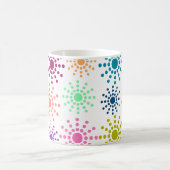 Colorful Circles Patroon Koffiemok (Center)