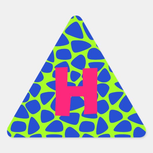 Colorful Circus Mosaic Sticker (Voorkant)