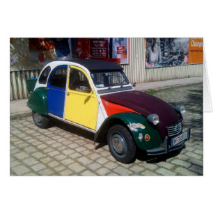 Colorful Citroen 2 CV